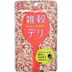 はくばく 雑穀デリ お豆と赤雑穀 50g 【15セット】