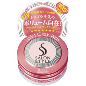 サロンスタイル ヘアワックス F (ソリッドクレイ)ミニ22g 【9セット】