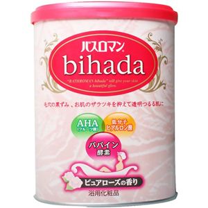 バスロマン BIHADA ピュアローズの香り 680g 【6セット】