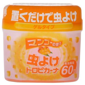 虫よけトロピカル マンゴーの香り 60日用 150g 【5セット】