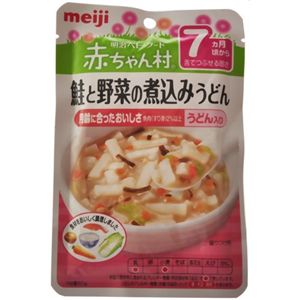 赤ちゃん村レトルト AP-07 鮭と野菜の煮込みうどん 80g 7ヵ月頃から 【15セット】