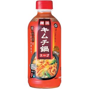 キッコーマン 韓国キムチ鍋スープ 500ml 【8セット】