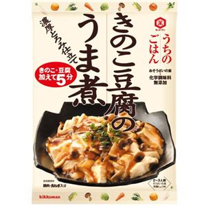 キッコーマン うちのごはん きのこ豆腐のうま煮 140g 【18セット】