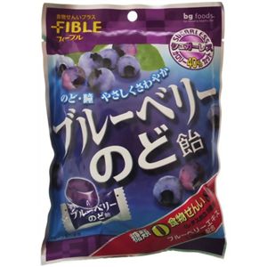 フィーブル ブルーベリーのど飴 65g 【12セット】