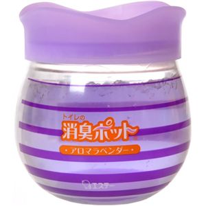 トイレの消臭ポット アロマラベンダー 315g 【8セット】