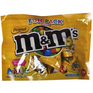 M&M’s  ピーナッツ ファンパック 10袋 【19セット】