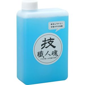 技職人魂 硝子職人 アルコール系ガラスクリーナー 詰替え 1000ml 【3セット】