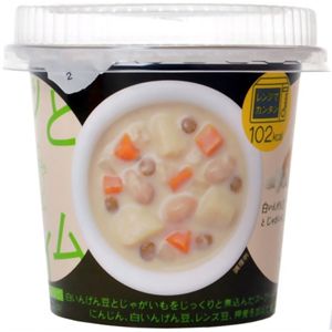 ホッとタイム 野菜と豆と雑穀のスープ 白いんげん豆とじゃがいも 【11セット】