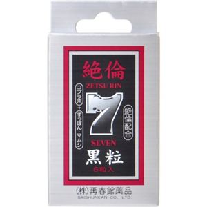 絶倫7黒粒 6粒入 【4セット】