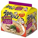 うまかっちゃん 宮崎名物 鶏の炭火焼風味のとんこつしょうゆ味 5個パック 【10セット】