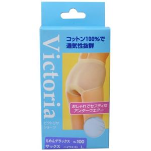 Victoriaサニタリーショーツもめんデラックス サックス L 【2セット】