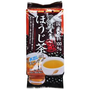 健茶館 国内産黒豆入りほうじ茶 6g*24P 【5セット】