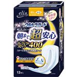 エリス ウルトラガード 朝まで超安心 パーフェクト400 特に心配な夜用 羽つき 12個 【5セット】