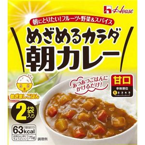 めざめるカラダ朝カレー 甘口 75g*2袋 【28セット】