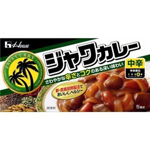 ジャワカレー 中辛 117g 【21セット】