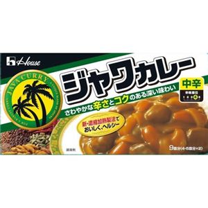 ジャワカレー 中辛 207g 【18セット】