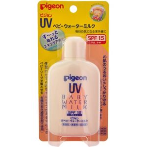 ピジョン UVベビーウォーターミルク 80g 【3セット】