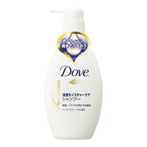 ダヴ 浸透モイスチャーケア シャンプー ポンプ 500ml 【Dove】 【4セット】