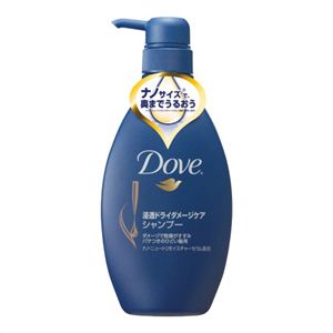 ダヴ 浸透ドライダメージケア シャンプー ポンプ 500ml 【Dove】 【4セット】