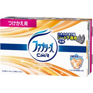 クルマ用置き型ファブリーズ ナチュラルシトラスの香り つけかえ用130g 【6セット】