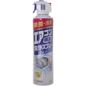 エアコン徹底洗浄スプレー無香料 420ml 【6セット】