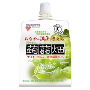 クラッシュタイプの蒟蒻畑ライト マスカット味 150g*6個入 【3セット】