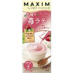 マキシム カフェメニュー手摘み苺ラテ 15g*4本入 【20セット】