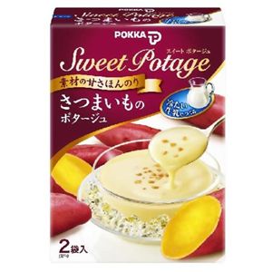 ポッカ 冷製スィートポタージュ さつまいも 2袋入 【18セット】