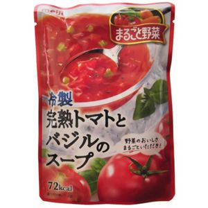 明治製菓 まるごと野菜 冷製完熟トマトとバジルのスープ 160g 【20セット】