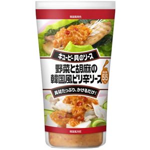 キユーピー 具のソース 野菜胡麻韓国風ピリ辛ソース 160g 【12セット】