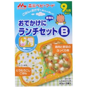 森永ベビーフード おでかけに便利なランチセットB 80g*2袋入 【20セット】