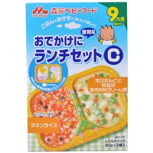 森永ベビーフード おでかけに便利なランチセットC 80g*2袋入 【20セット】