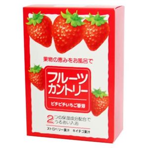 フルーツカントリー ピチピチいちご香浴 25g*5包 【4セット】