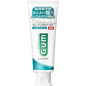 GUM デンタルペースト ソルティミント スタンディング 150g 【8セット】