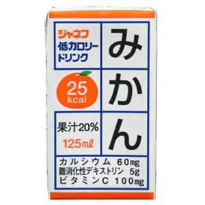 ジャネフ 低カロリードリンク みかん 125ml*18個 【2セット】