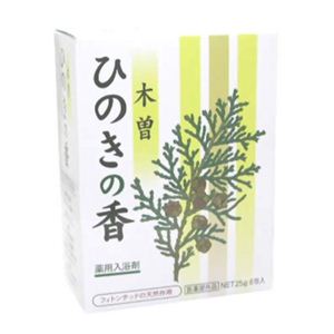 木曽 ひのきの香 薬用入浴剤 6袋入り(グリーン) 【2セット】