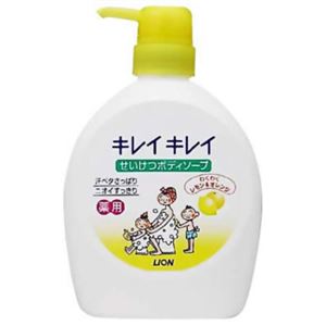 キレイキレイ せいけつボディソープ わくわくレモン&オレンジの香り ポンプ580ml 【7セット】