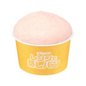 レンジで蒸しパン いちごミルク 21.0g*2食 9ヶ月から 【18セット】