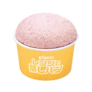 レンジで蒸しパン 黒ごま&ひじき 21.0g*2食 9ヶ月から 【12セット】