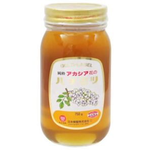 レンゲ印 ゴールド アカシア花 蜂蜜 750g 瓶入 【2セット】