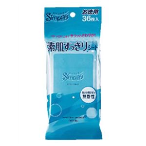 シンプリティ 素肌すっきりシート 無香性 徳用 【7セット】