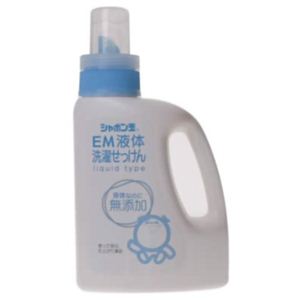 シャボン玉 EM液体洗濯せっけん 1200ml 【2セット】