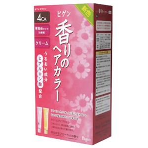 ビゲン 香りのヘアカラークリーム 4CA(カフェブラウン) 【5セット】