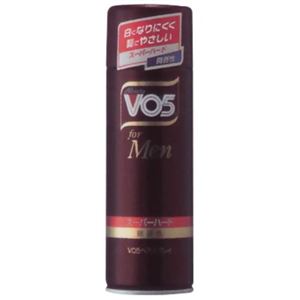 VO5 for MEN ヘアスプレイ スーパーハード微香性 260g 【5セット】