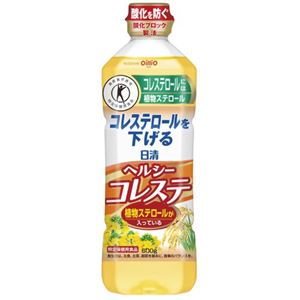 日清オイリオ ヘルシーコレステ 600g 【4セット】 【特定保健用食品（トクホ）】