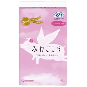 ソフィ ふわごこち ピンクローズ 40枚 【14セット】