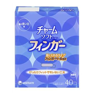 チャームソフト フィンガー 多い日 40個 【4セット】