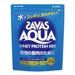 ザバス(SAVAS) アクア ホエイプロテイン100 グレープフルーツ風味 800g