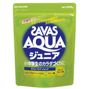 ザバス(SAVAS) アクア ジュニア 200g 【4セット】