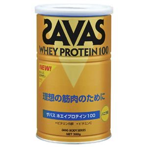 ザバス(SAVAS) ホエイプロテイン100 バニラ味 360g